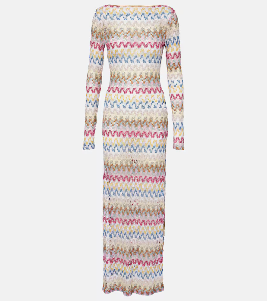 Missoni Striped crochet maxi dress | Mytheresa (INTL)