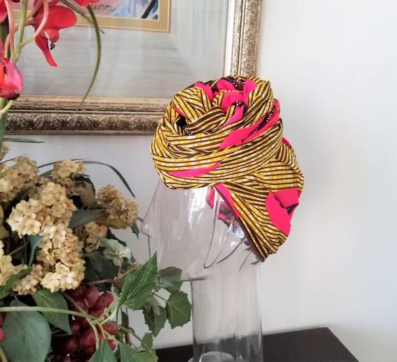 Bold Look, Headwraps, Ankara scarf, African Scarf, African Headwrap, Ankara Fabric, Headwrap for ... | Etsy (US)