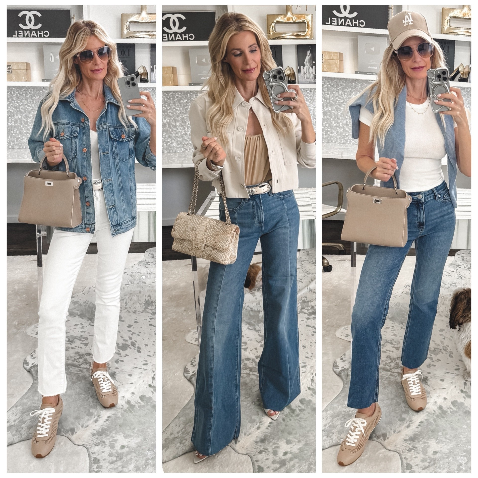 30% OFF my 5 FAVORITE pieces from Quince—today only 🤍✨ Run, don’t walk!!

1️⃣ Oversized denim jacket — the ultimate staple you’ll wear on repeat (wearing XS)
2️⃣ Ivory cropped jacket — love this chic neutral + the most flattering fit (XS)
3️⃣ Baby blue cashmere sweater — SO soft and the color is stunning (XS)
4️⃣ Perfect white tee — my go-to, the fit is chef’s kiss (XS)
5️⃣ $50 straight-leg jeans — high-waisted, super flattering + multiple lengths 🙌 (24, 28” inseam)

Everything runs true to size. Trust me, these are the pieces you’ll reach for over and over again 💙

#LTKOver40 #LTKSaleAlert #LTKgrwm