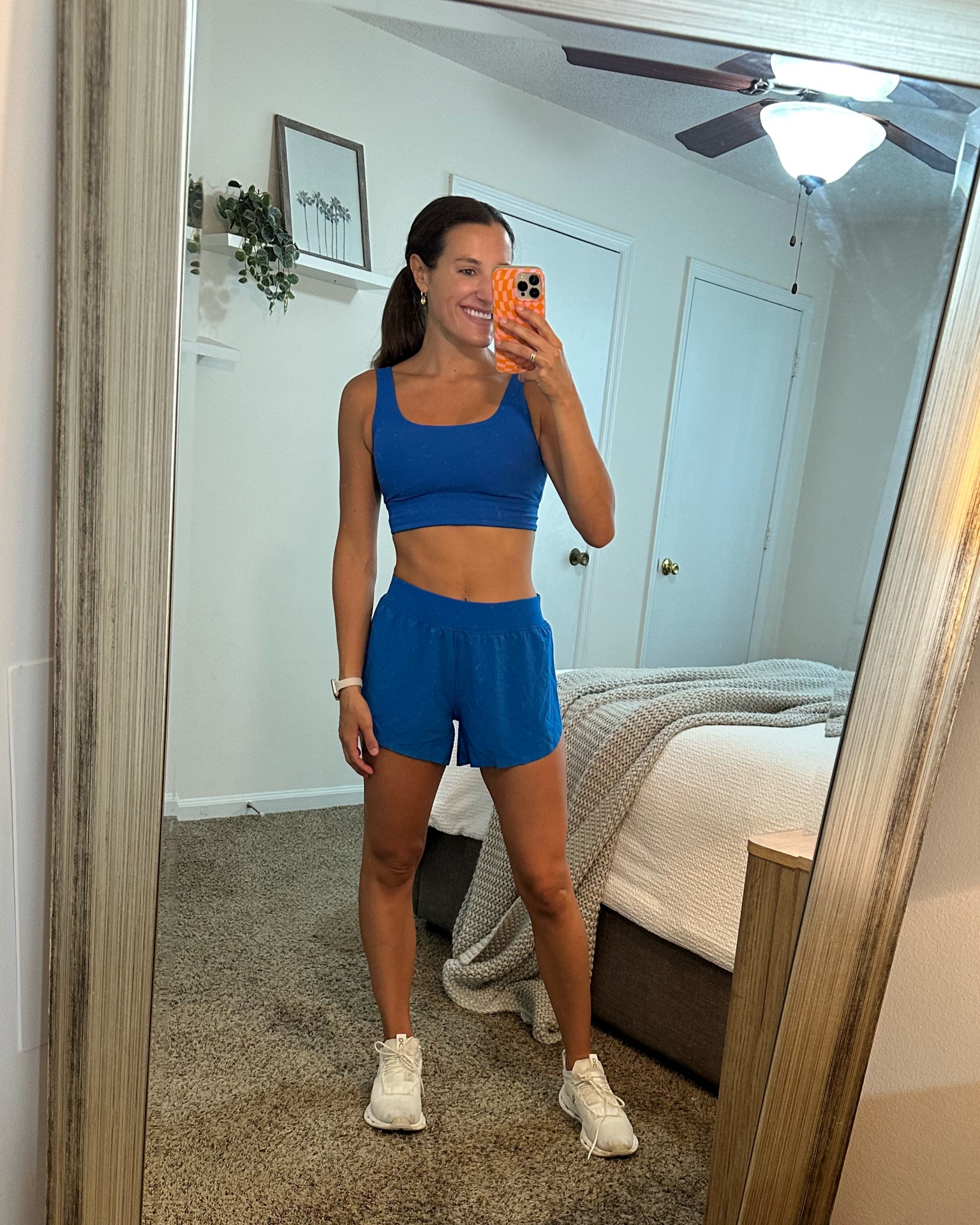 The best set for running 💙 Size small in both! 

#LTKFitness #LTKActive