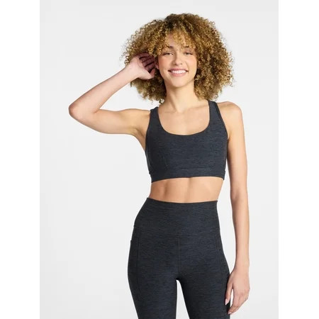 Athletic Works Women's ButterCore Sports Bra, Sizes XS-XXXL | Walmart (US)