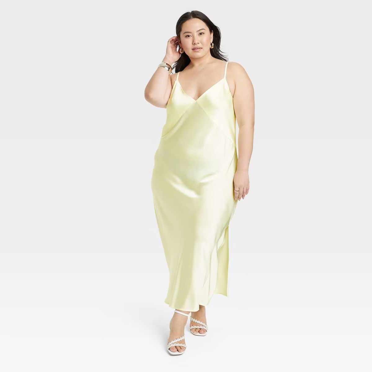 Women's Midi Slip Dress - A New Day™ | Target