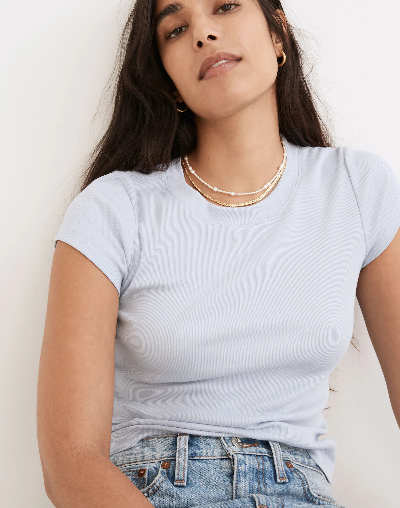 Mixed Pearl Beaded Choker Necklace | Madewell | Madewell