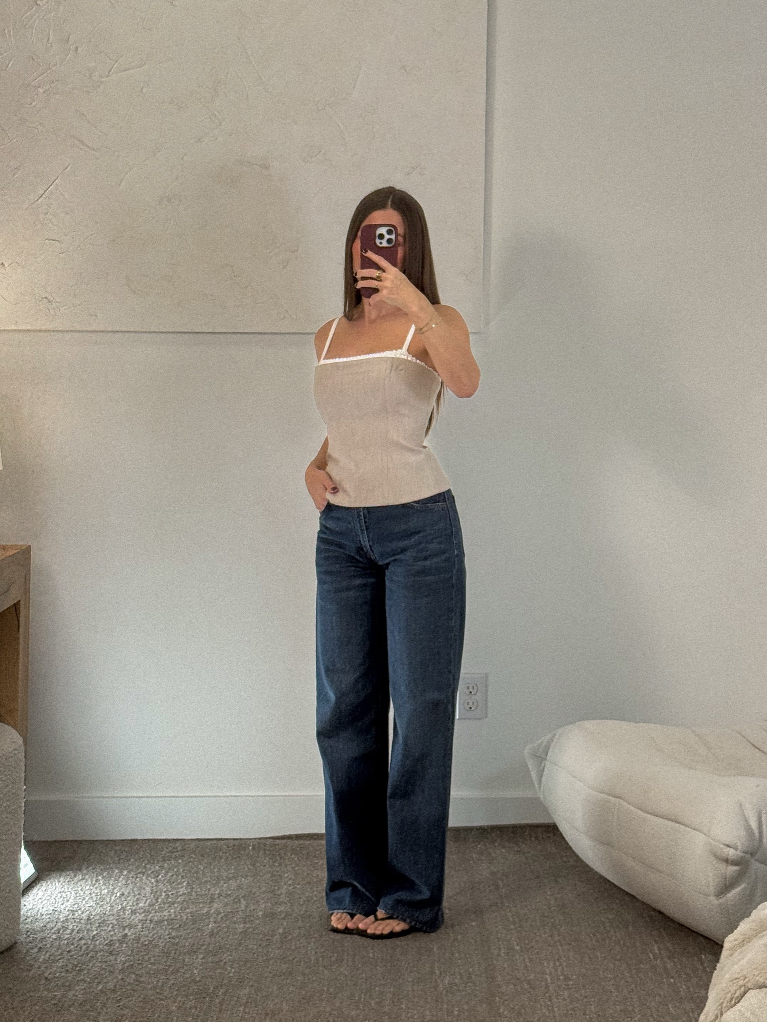 warm spring but make it casual ☁️ denim + an easy top is always the answer

aritzia outfit, spring outfits 2026, warm spring outfits, casual outfit inspo, denim outfit ideas, everyday outfit inspo, effortless style, minimal outfit inspo, casual chic outfit, clean girl aesthetic

#LTKootd #LTKSeasonal #LTKPetite