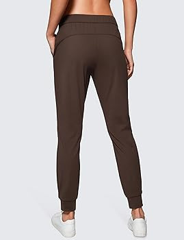 CRZ YOGA 4-Way Stretch Joggers for Women, 28" Golf Casual Travel Workout Pants, Lounge Athletic S... | Amazon (US)