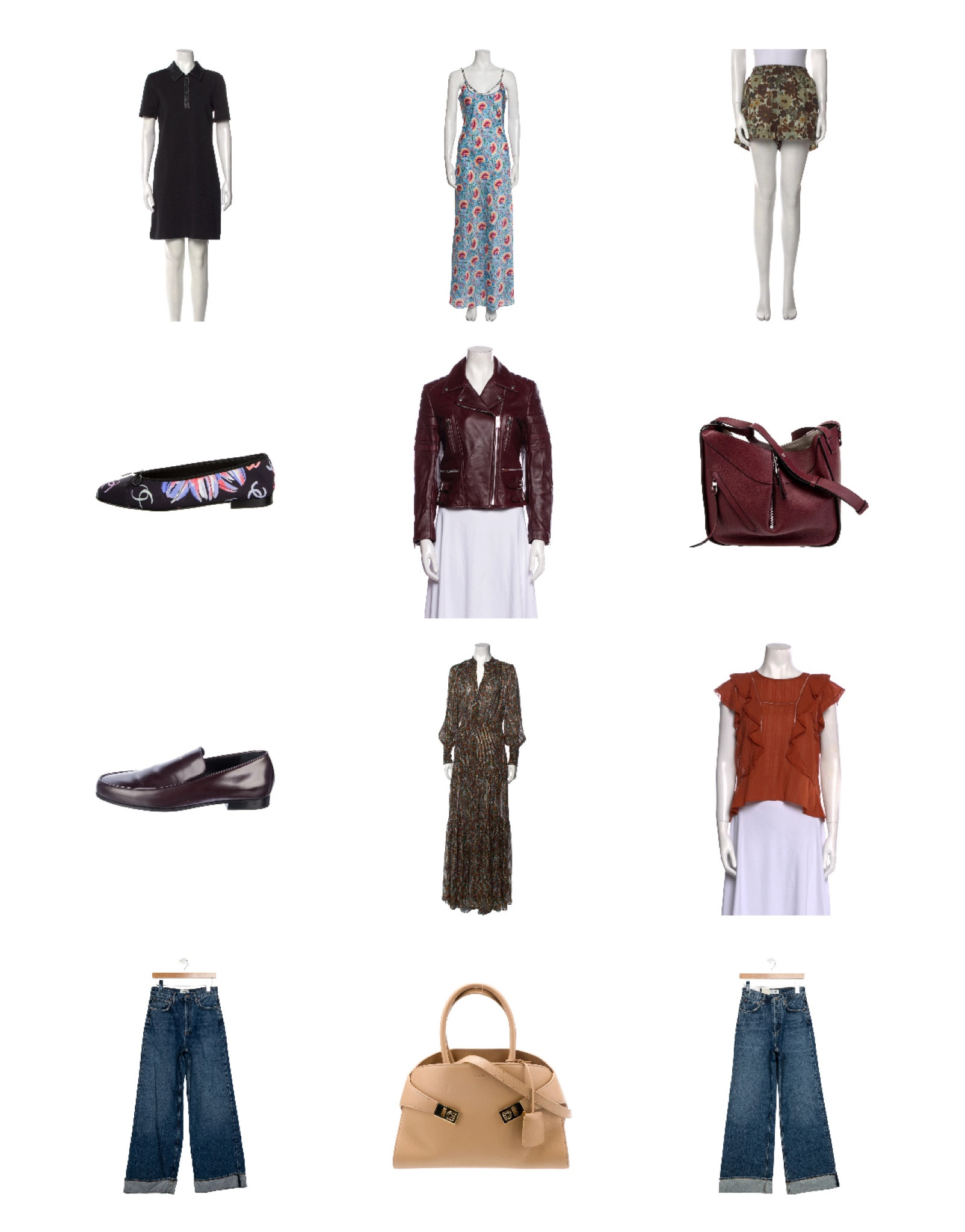 Agolde Dame jeans under $60! Love burgundy accessories for fall and some other staple pieces 