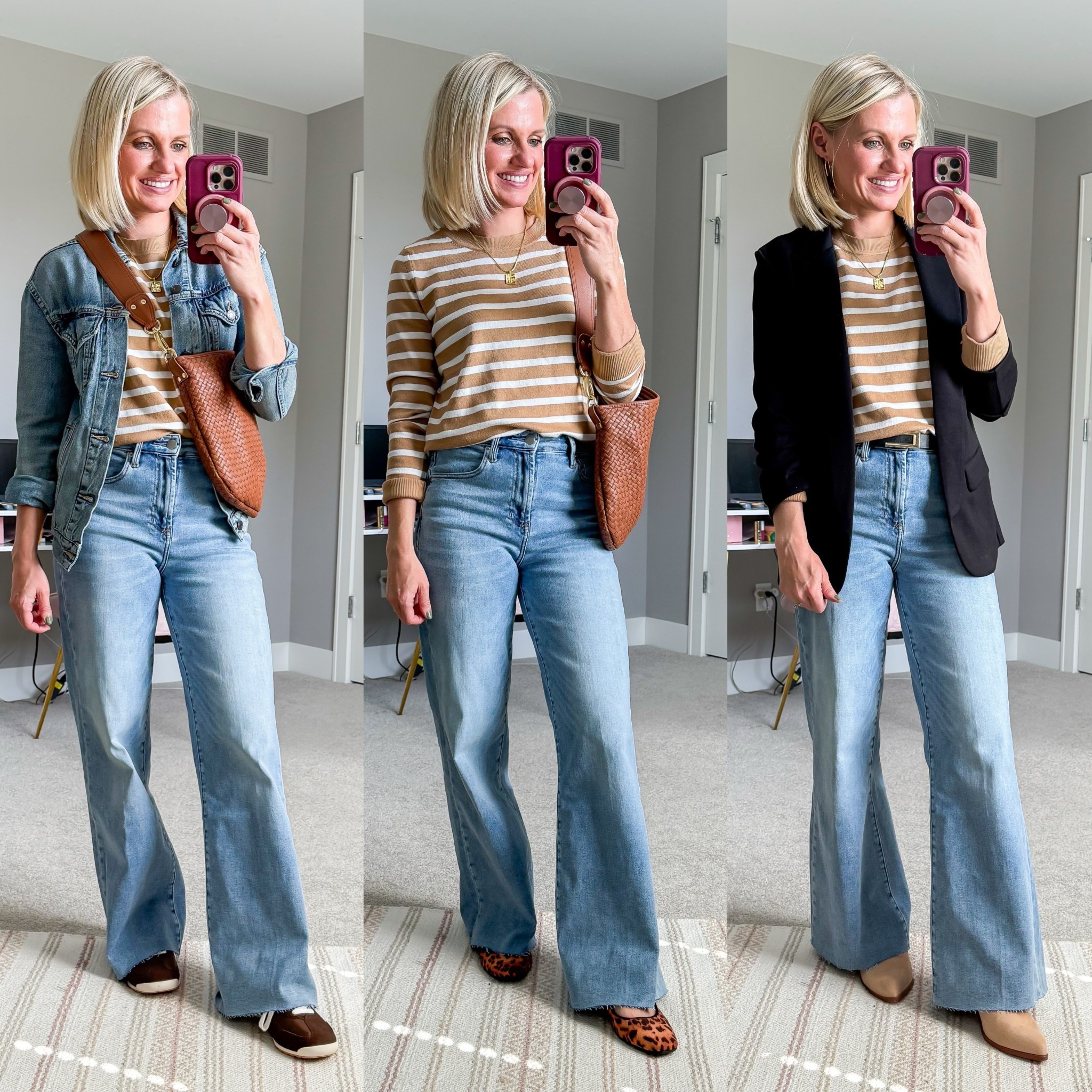Fall outfit ideas with wide-leg jeans! 

#LTKSeasonal #LTKPetite #LTKStyleTip