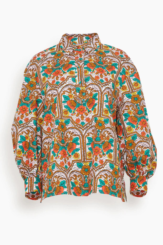 Poet Shirt in Corte White | Hampden Clothing