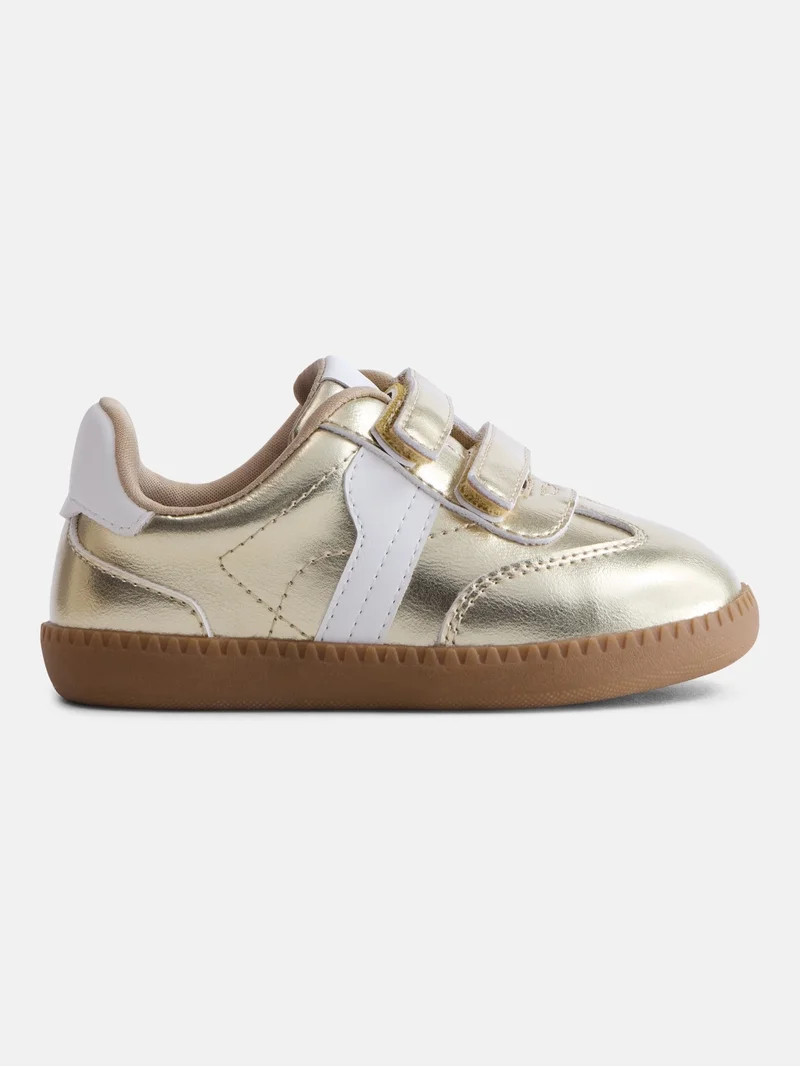 Wonder Nation Baby Girls Casual Soccer Sneakers | Walmart (US)