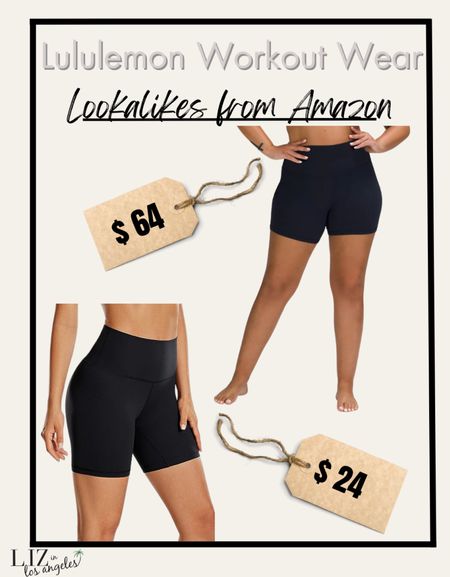 If you are a fan of the Lululemon Align™ High-Rise Shorts in 6″, then you are going to be obsessed with these lookalike Lululemon shorts from Amazon! The Lululemon Align Short in 6″ lookalikes from Amazon have a nearly perfect 5-star rating and the reviews speak for themselves. Reviewers have said that these Align shorts lookalikes are even more comfortable than their Lululemon counterparts! The only negative review was that some people wished they had pockets, which is the main difference. Lululemon lovers will adore these yoga shorts!  Click here to shop the save vs splurge version. 

#lululemon #lululemondupes #workoutwear 



#LTKfitness #LTKU #LTKmidsize