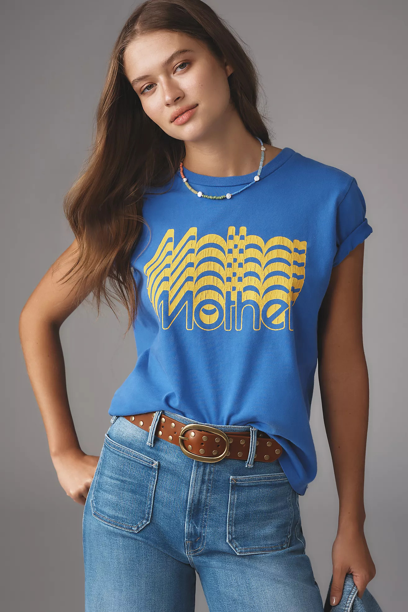 MOTHER The Boxy Goodie Goodie Graphic Tee | Anthropologie (US)