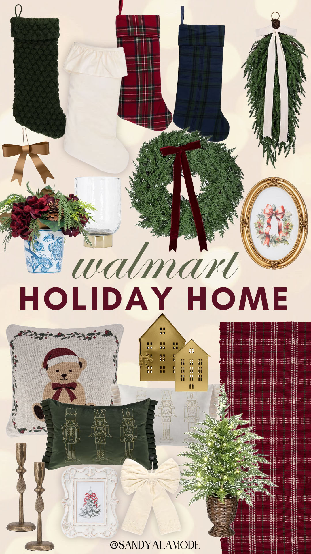 Walmart holiday home decor // my Texas home collection