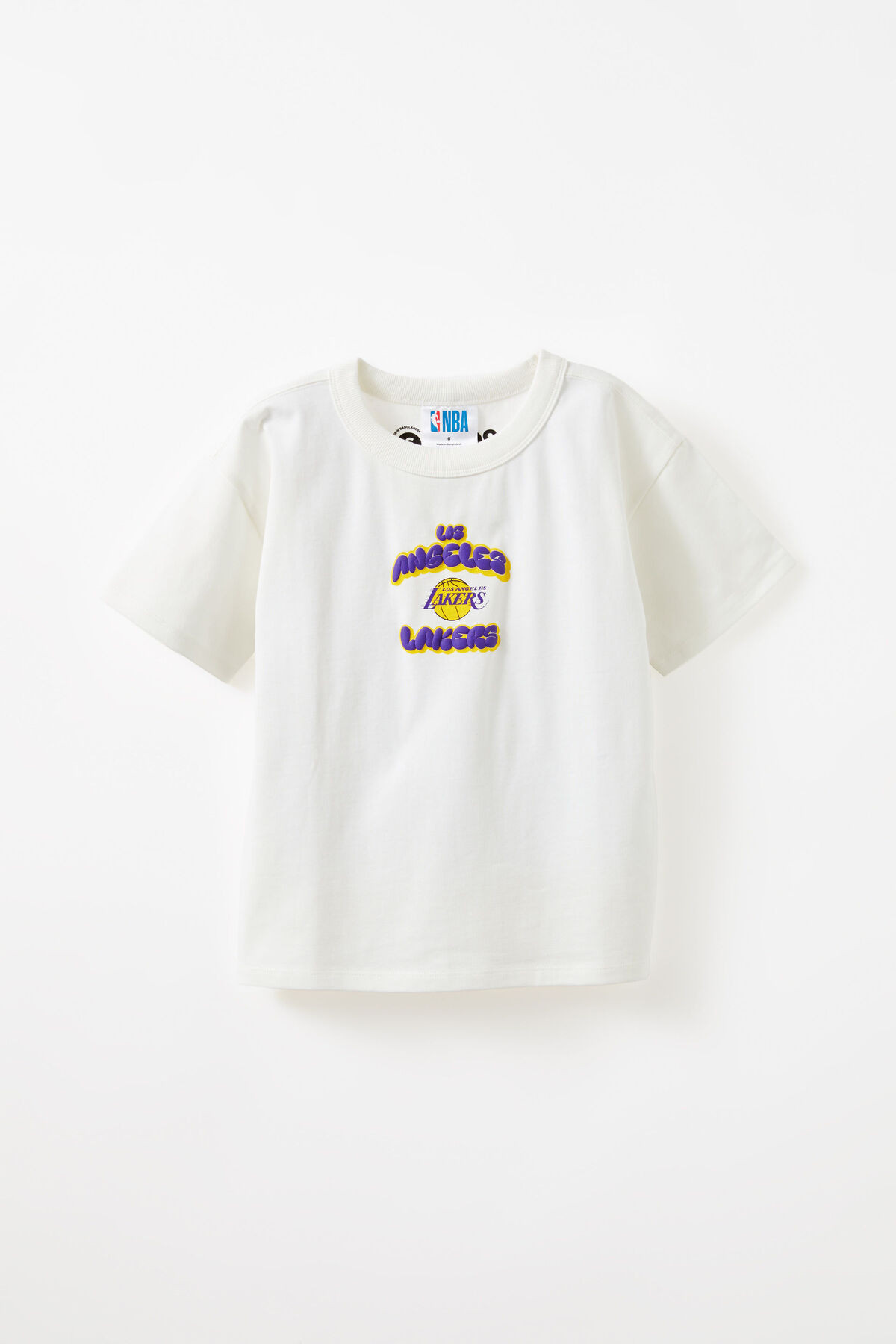 LA Lakers Drop Shoulder Short Sleeve Tee | Cotton On (US)
