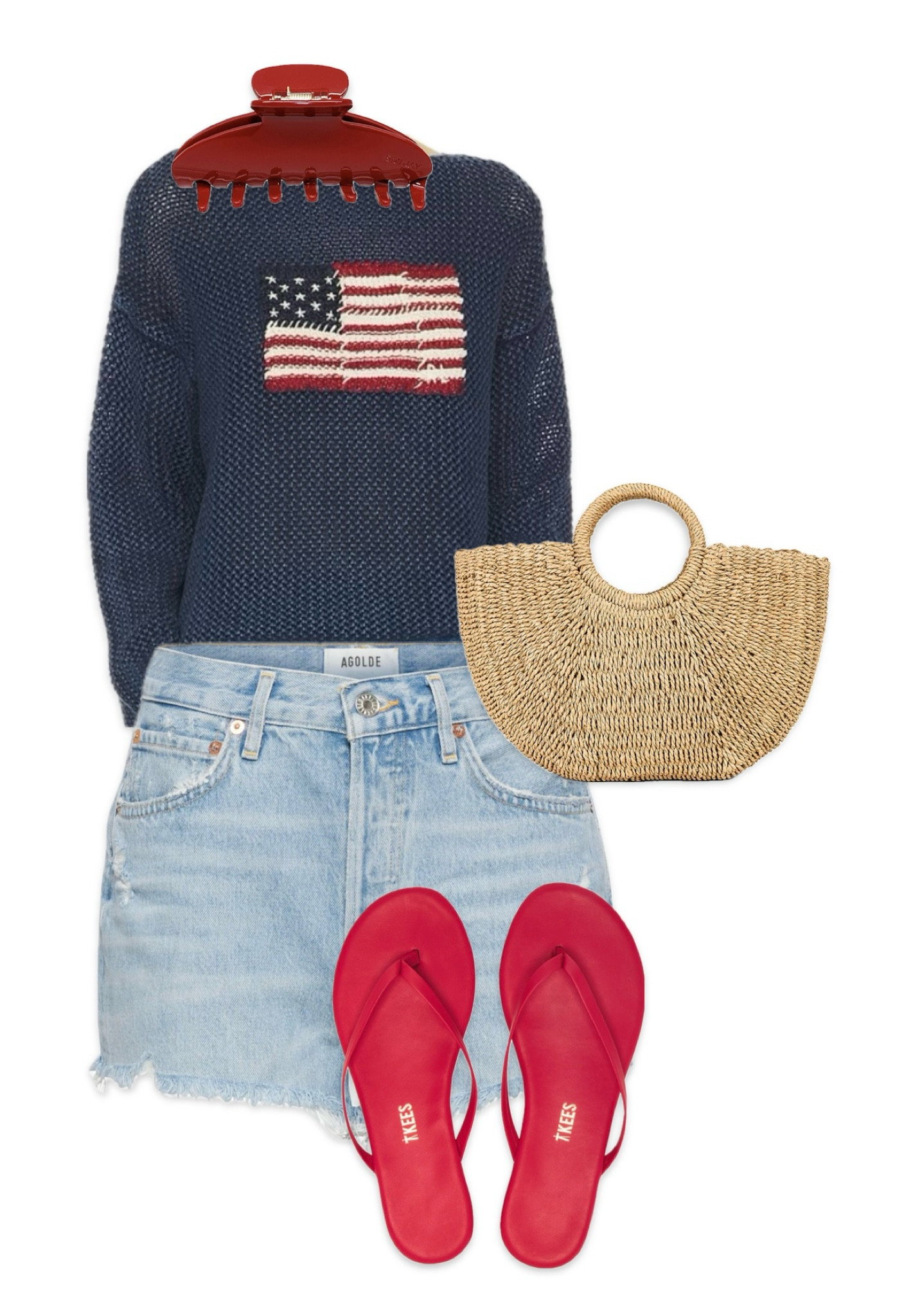 Fourth of July Outfit (Flag Sweater)

#LTKSeasonal #LTKParties #LTKBump