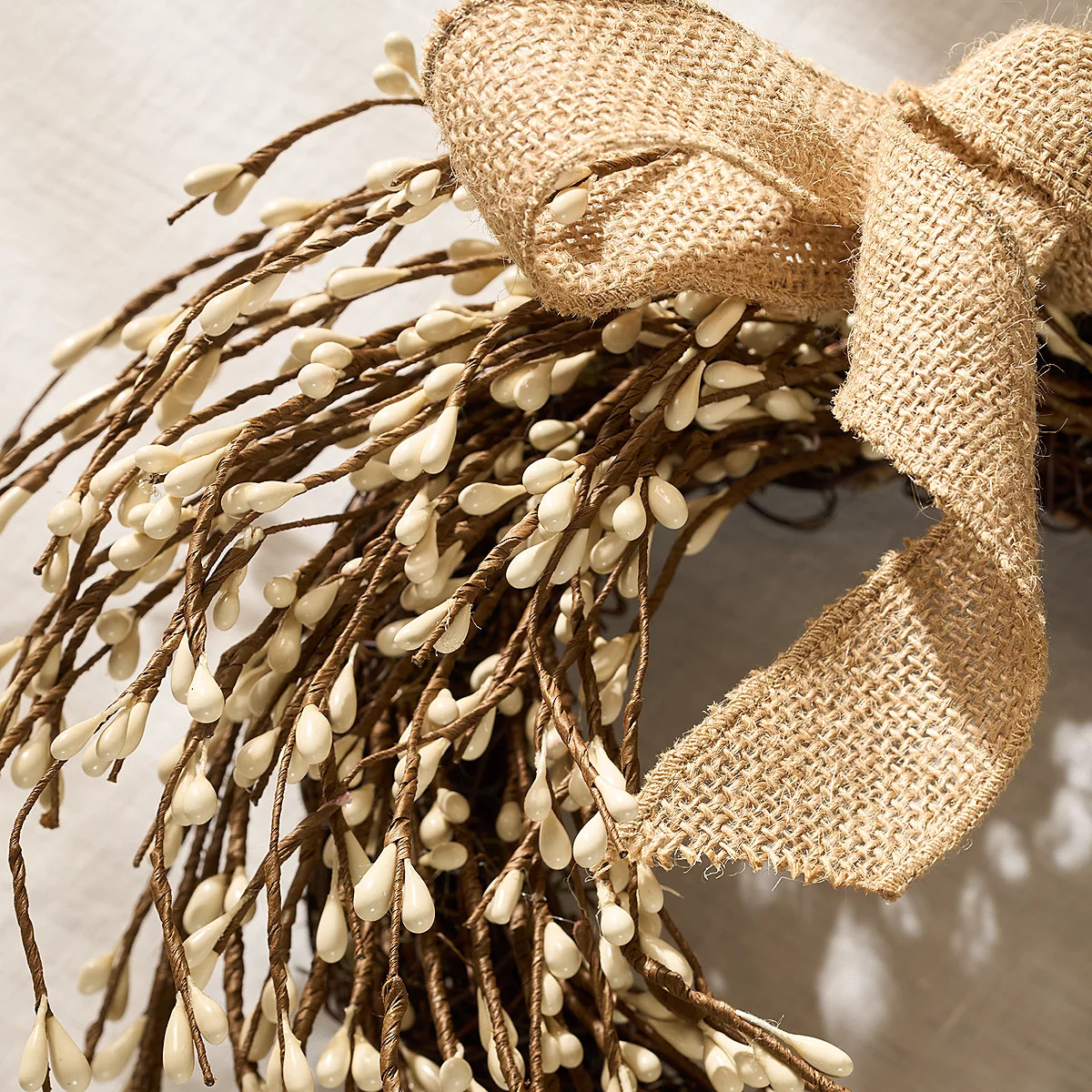 40cm Spring Heart Wreath | The White Company UK & ROW