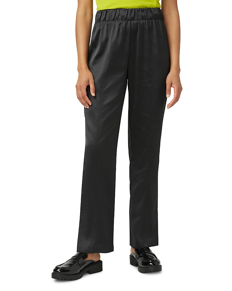 Hue Satin Wide Leg Leggings | Bloomingdale's (US)