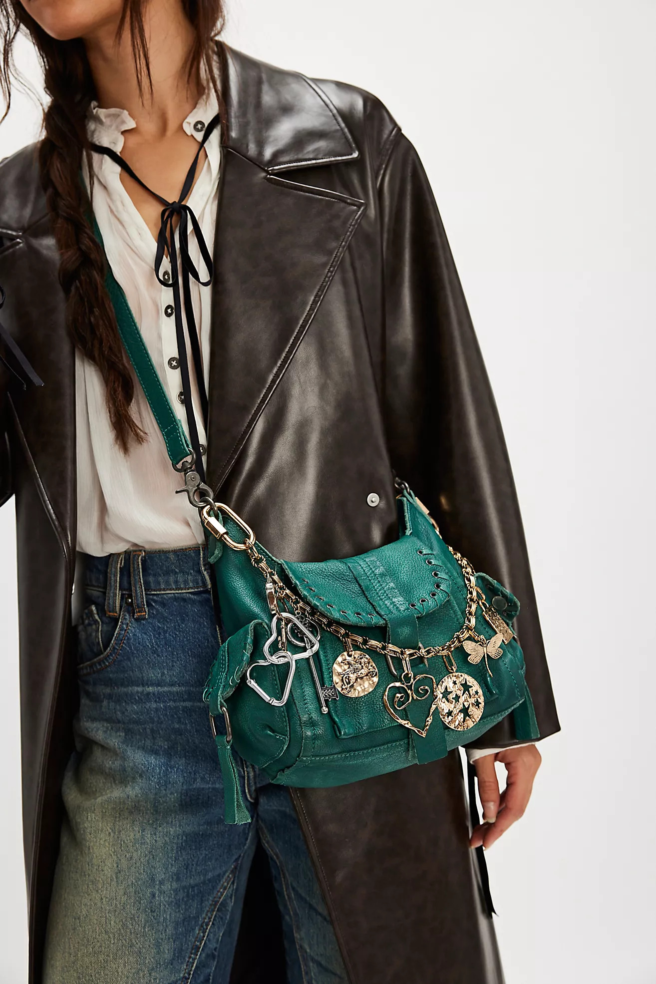 We The Free Baby Leigh Distressed Tote Bag | Free People (Global - UK&FR Excluded)