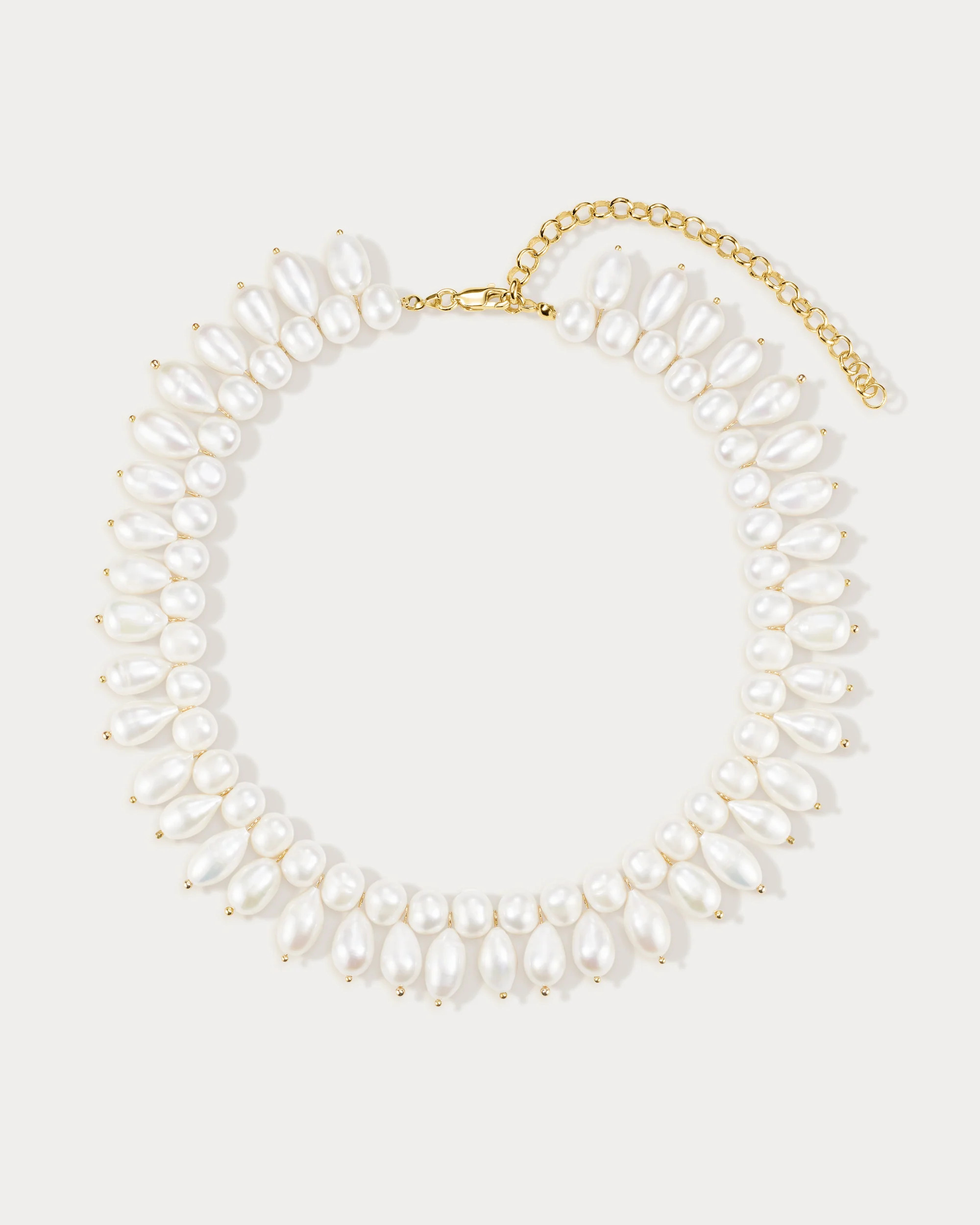 The Mallorca Pearl Statement Necklace | Luv Aj Inc.