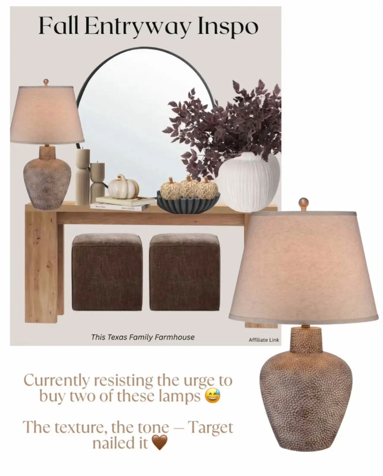 Target Home Decor Find that I’m loving! 

#lamp #targethome #neutralhome #farmhouse 

#LTKFamily #LTKHome #LTKFindsUnder100