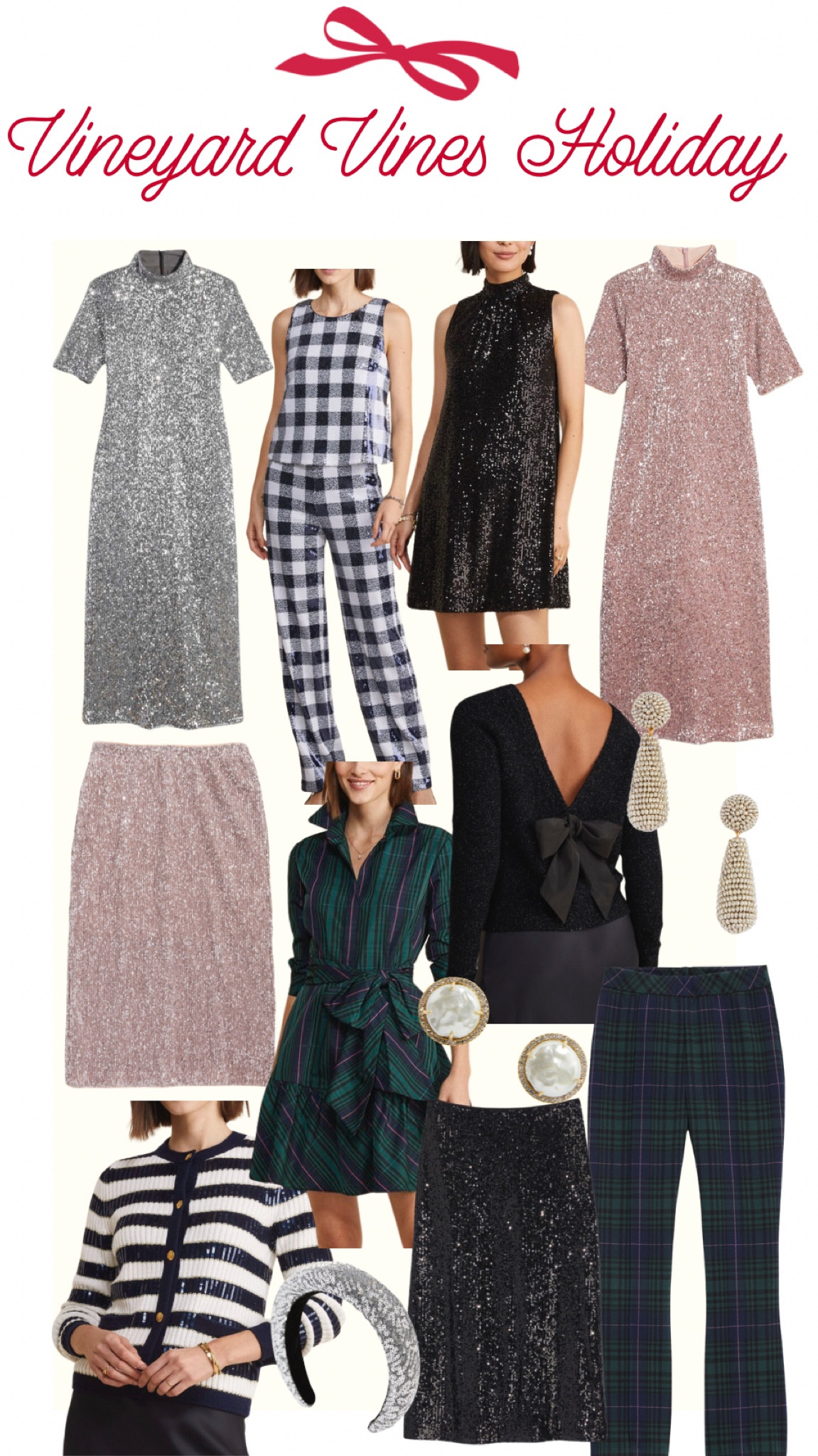 Holiday outfits. Sequined dress. Sequined skirt. Tartan dress. Christmas outfit. New Year’s Eve outfits
.
.
.
… 

#LTKHoliday #LTKstyletip #LTKparties