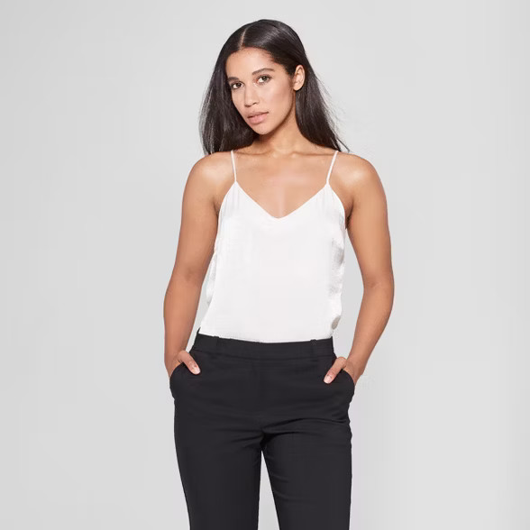 Women's V-Neck Essential Woven Blouse - Prologue™ | Target