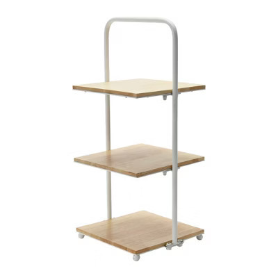 Modern Decorative Tray with 3 shelves, White | Target