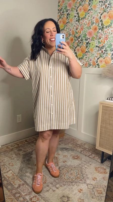 Madewell dress for my outfit of the night. Wearing size XL girls night out outfit 

#LTKStyleTip #LTKWorkwear #LTKMidsize
