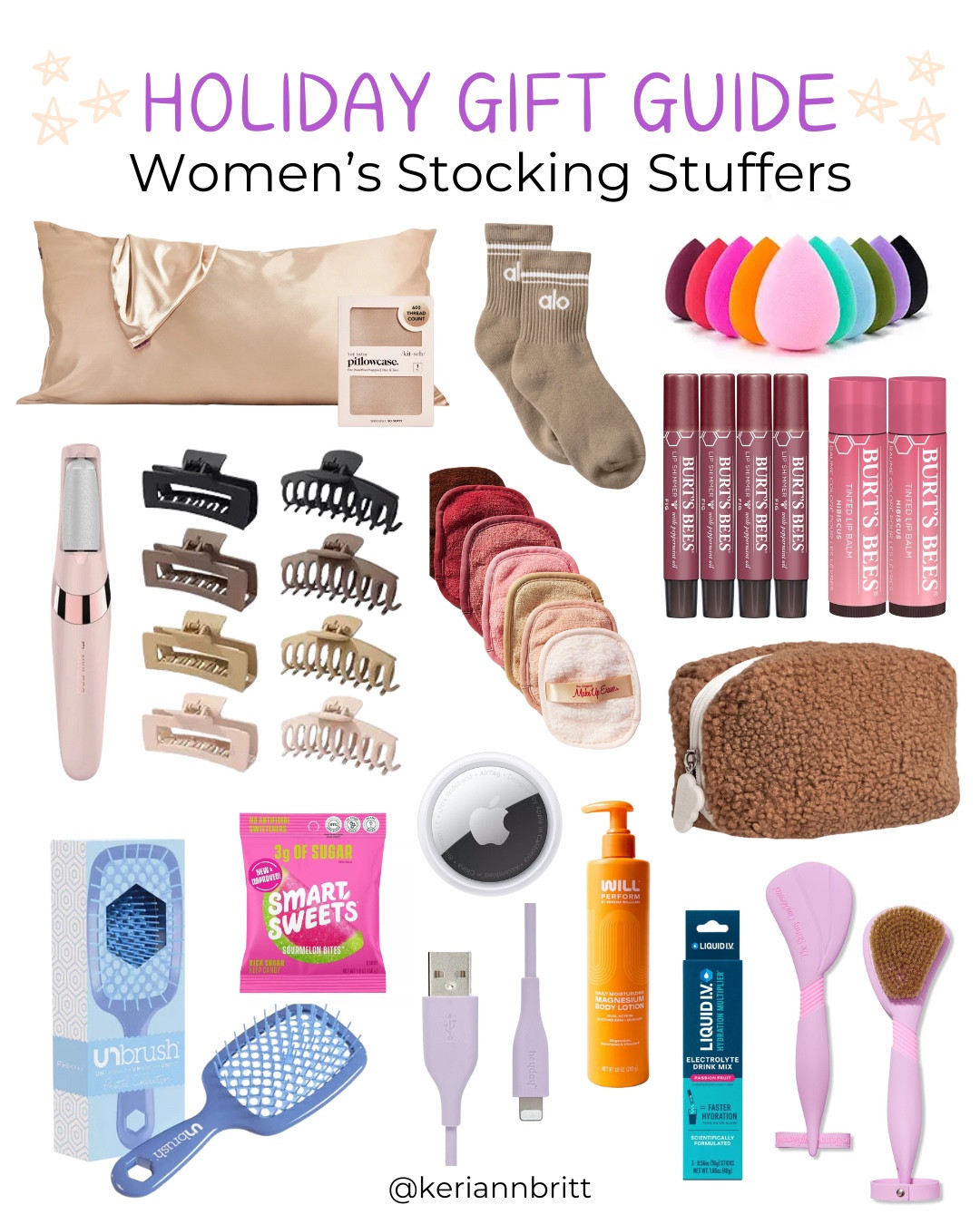 2024 Holiday Gift Guide - Stocking Stuffers for Women

2024 gifts / Christmas gift / presents for everyone / gift guide / holiday gift / Christmas gift guide / gifts for him / gifts for her / popular holiday gifts / stocking stuffer / women’s gifts / gift exchange 

#LTKHoliday #LTKGiftGuide #LTKBeauty