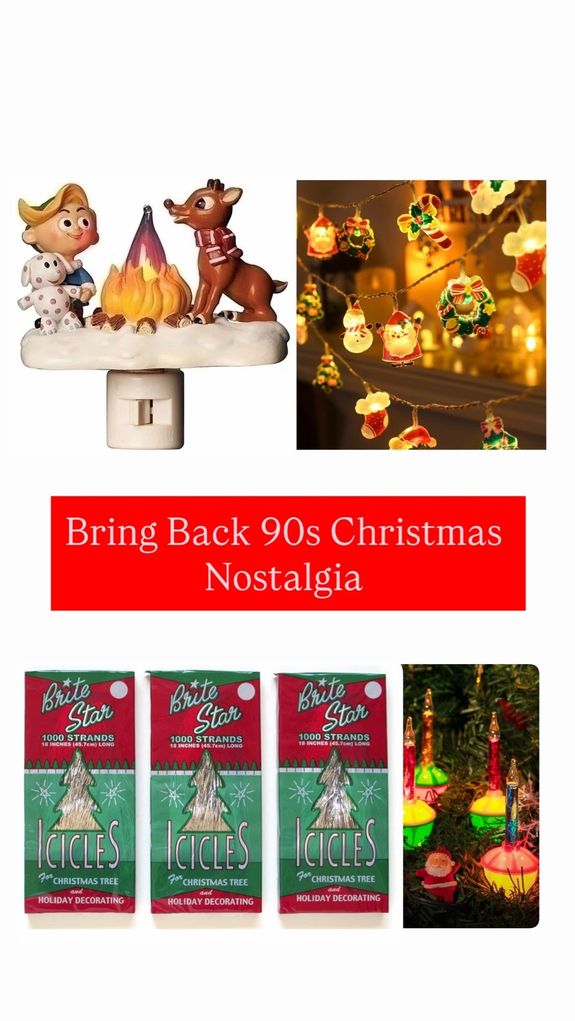 It may be June … but I’m already think about Fall + Christmas 2026. 

And this year … we are ditching the boring , sad, beige Christmas. Bring back 90s Christmas nostalgia 

Sharing my recent nostalgic Christmas order from Amazon

#LTKSeasonal #LTKHome #LTKOver40