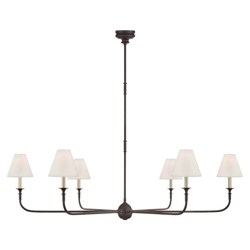 Piaf Grande Chandelier, Aged Iron | One Kings Lane