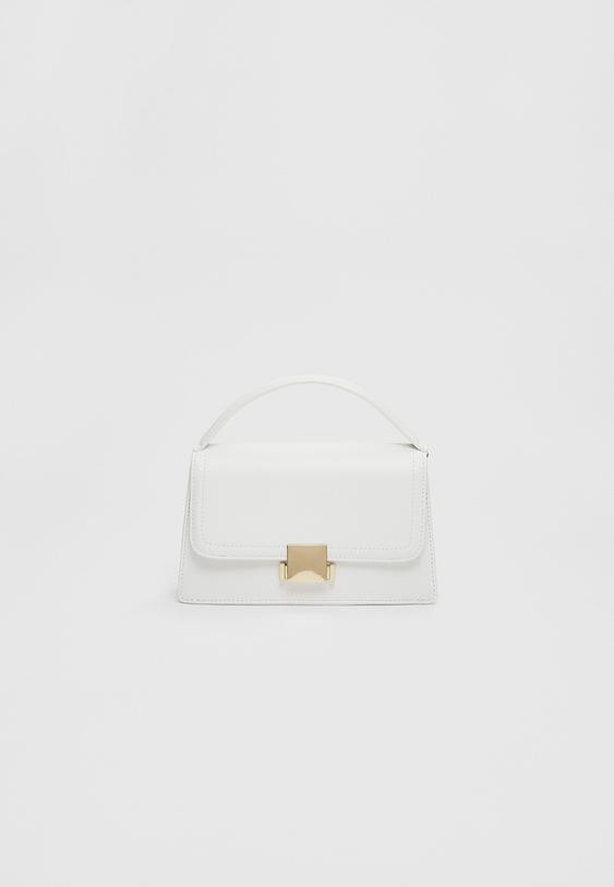 Double-handle crossbody bag - Women's Bags | Stradivarius United Kingdom | Stradivarius (UK)