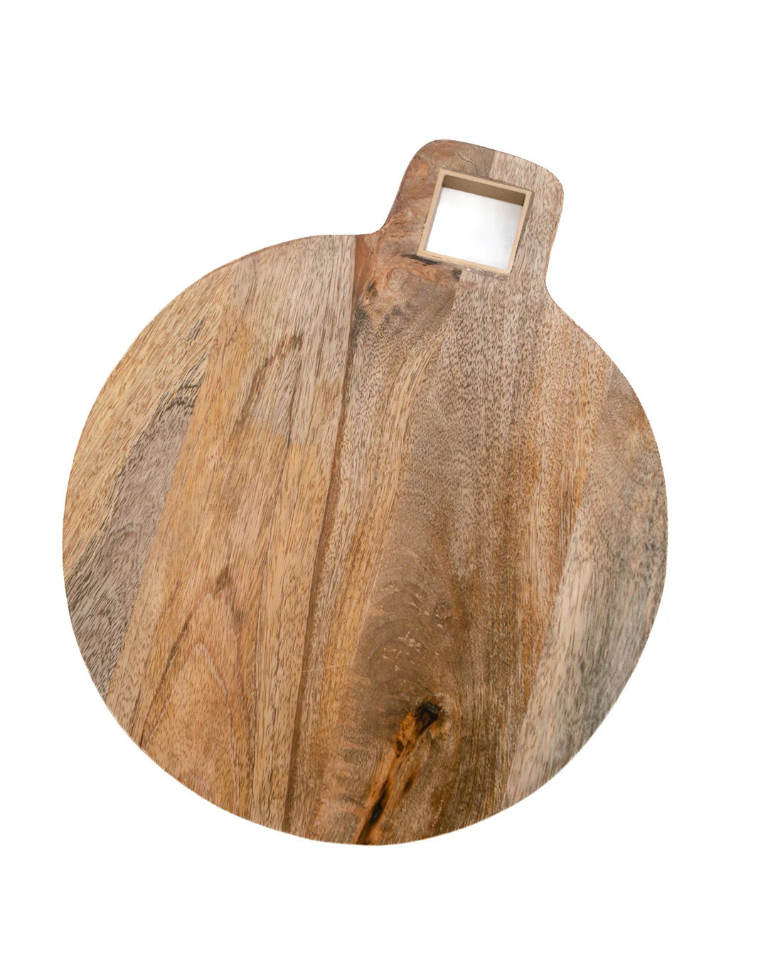 Cheese/Cutting Board w/ brass trim Handle | Elements by Remedy