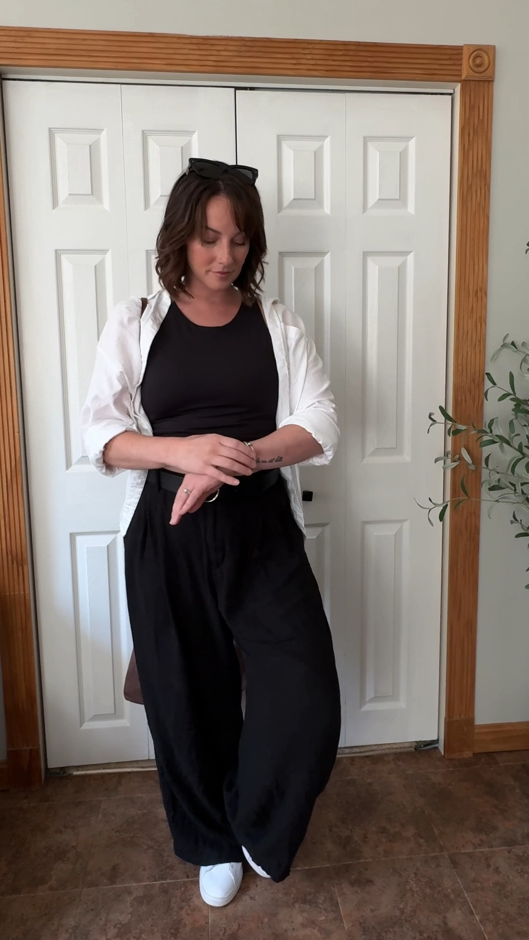 Fall fashion, fall outfit, outfit inspiration, outfit inspo, outfit ideas, fall fashion ideas, fall fashion inspiration, autumn fashion, trousers, casual chic, transitional outfit, summer to fall

#LTKFindsUnder100 #LTKSeasonal