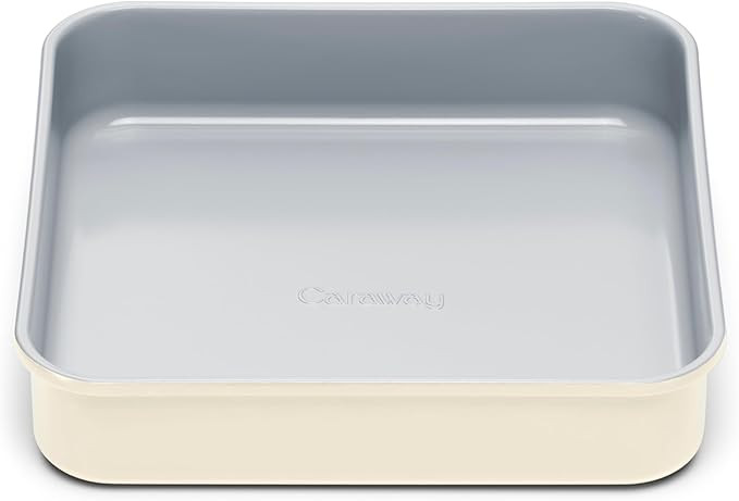 Caraway 9” Square Pan - Non-Stick Ceramic Coating - Free From Forever Chemicals - Cake Pan Perf... | Amazon (US)