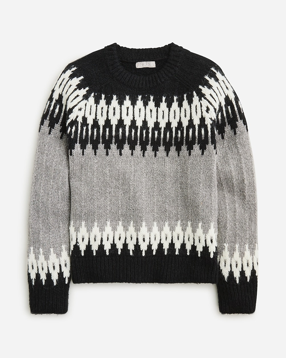 Fair Isle crewneck sweater | J. Crew US