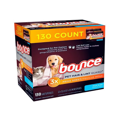 Bounce Pet Fresh Dryer Sheets - 130ct | Target
