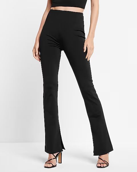 Super High Waisted Scuba Skyscraper Pant | Express