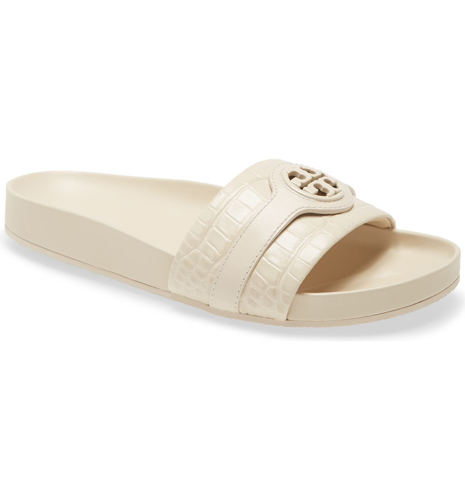 Croc Embossed Slide Sandal | Nordstrom