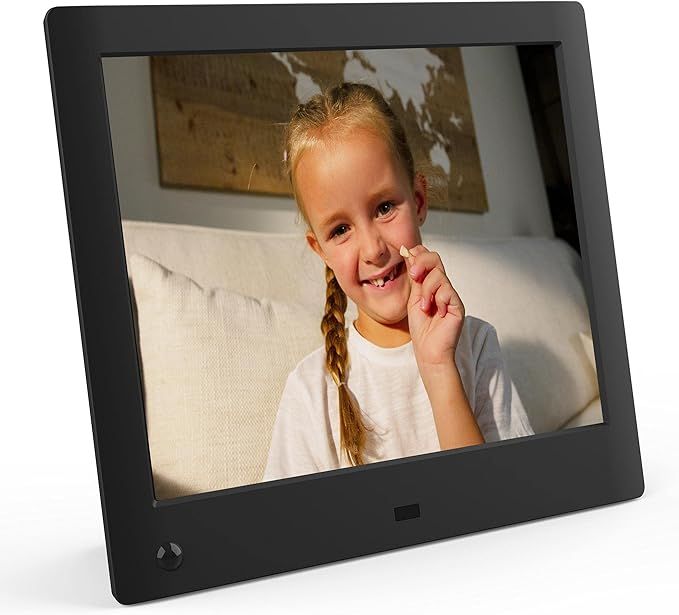 NIX Advance 8 Inch USB Digital Picture Frame - IPS Display, Auto-rotate, Motion Sensor, Remote Co... | Amazon (US)