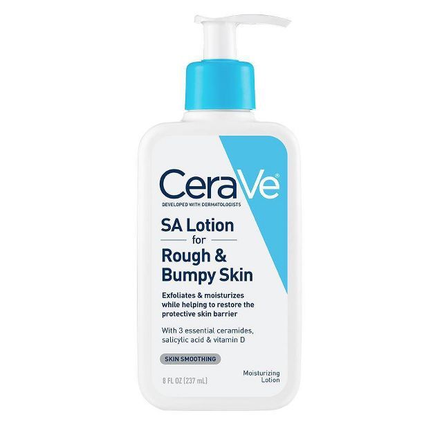 CeraVe SA Body Lotion for Rough and Bumpy Skin with Salicylic Acid, Hyaluronic Acid, Ceramides, a... | Target