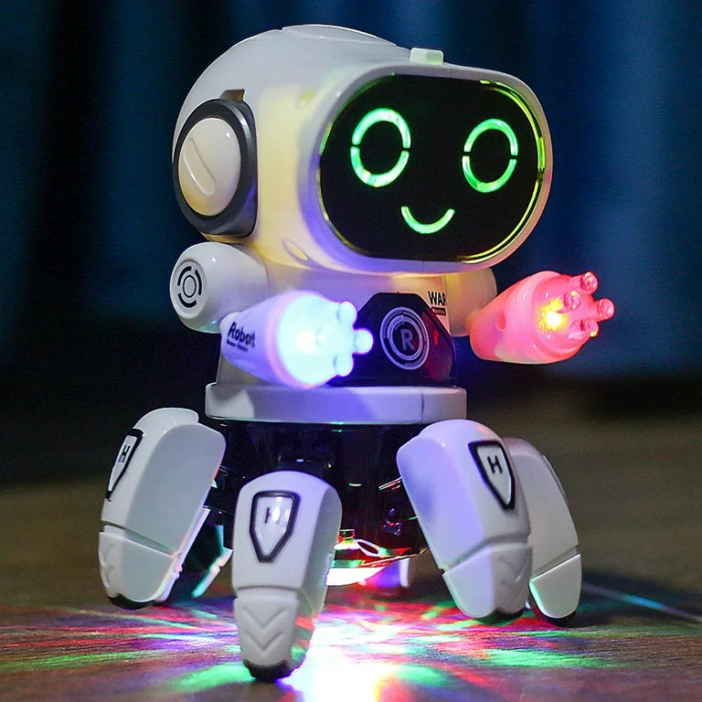 Aursear Robot Toys for Kids, Electronic Walking Dancing Robot Toy with Flashing Lights and Music ... | Walmart (US)