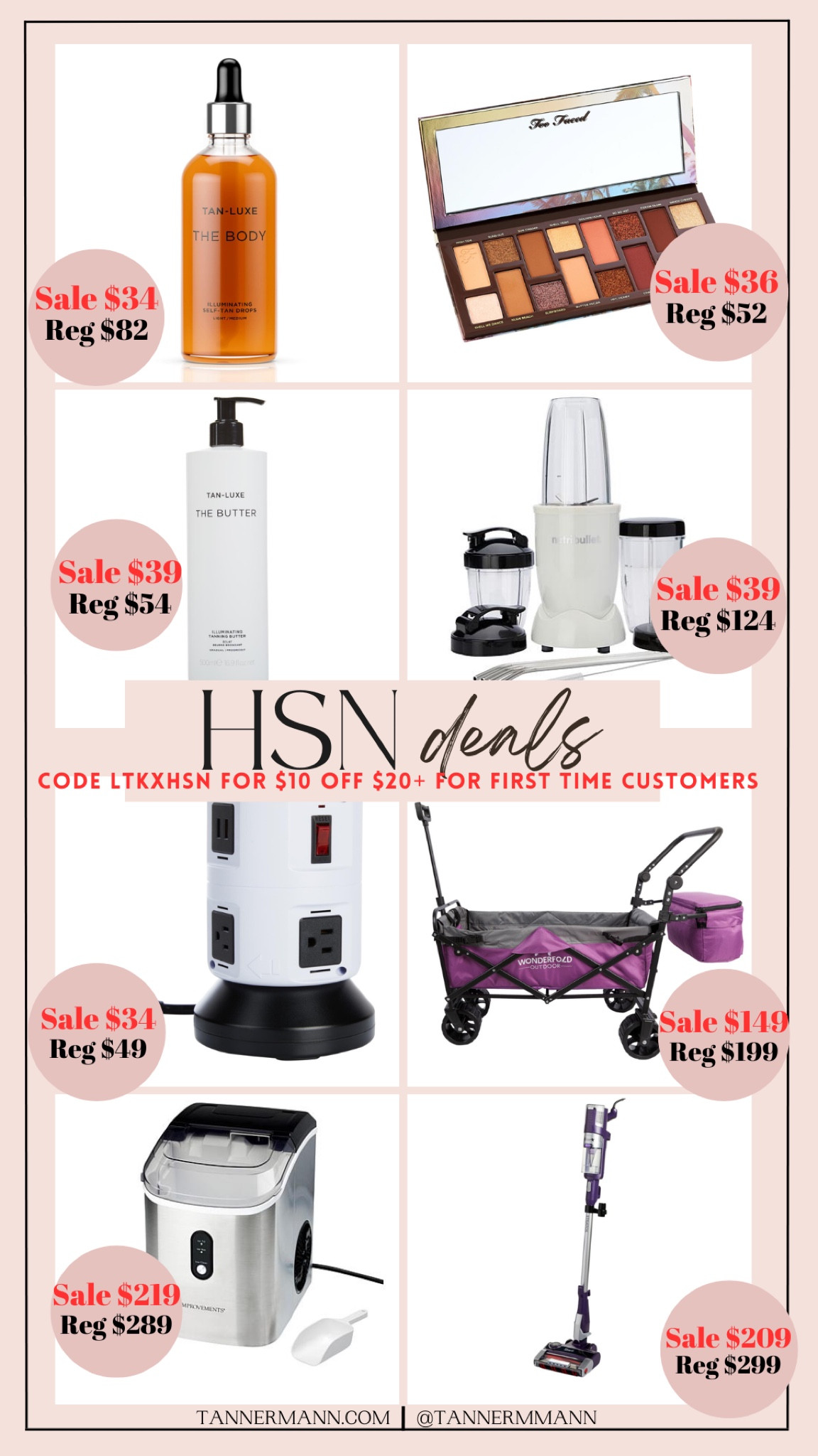 HSN Deals of the Day!!
Code LTKXHSN for $10 off $20+ for first time customers 

#LTKhome #LTKbeauty #LTKsalealert