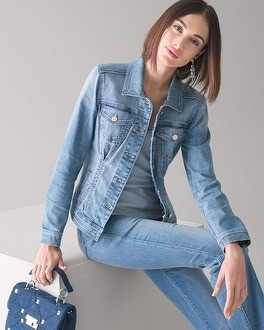 Flirty Denim Jacket | White House Black Market