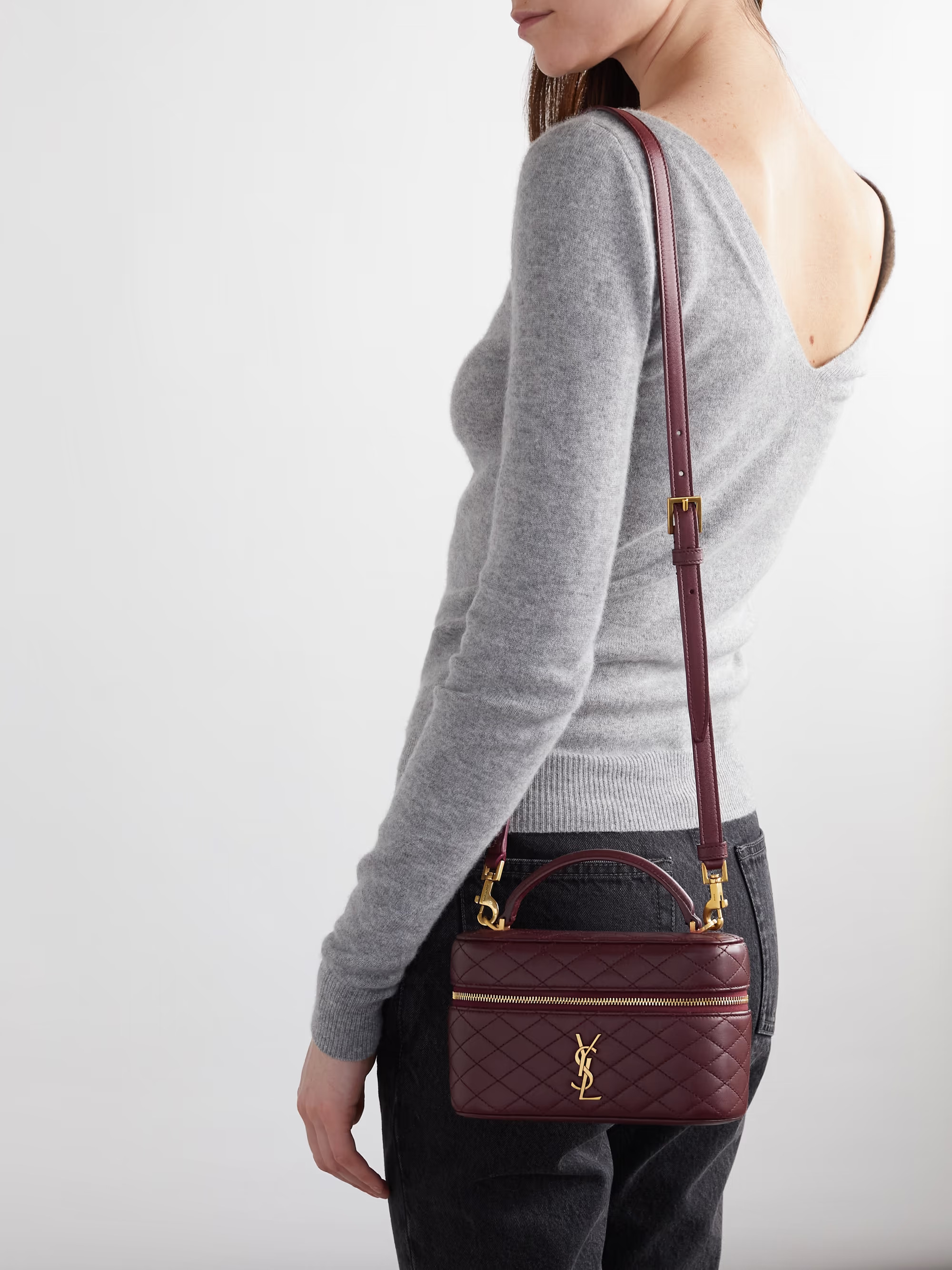 Gaby Vanity leather shoulder bag | NET-A-PORTER (US)