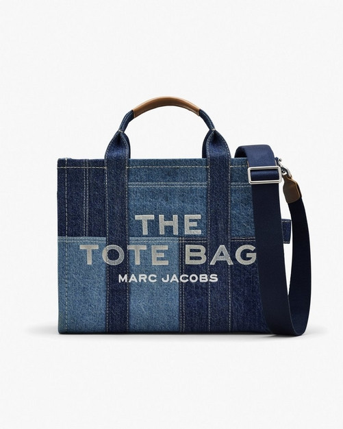the denim medium tote bag | Marc Jacobs