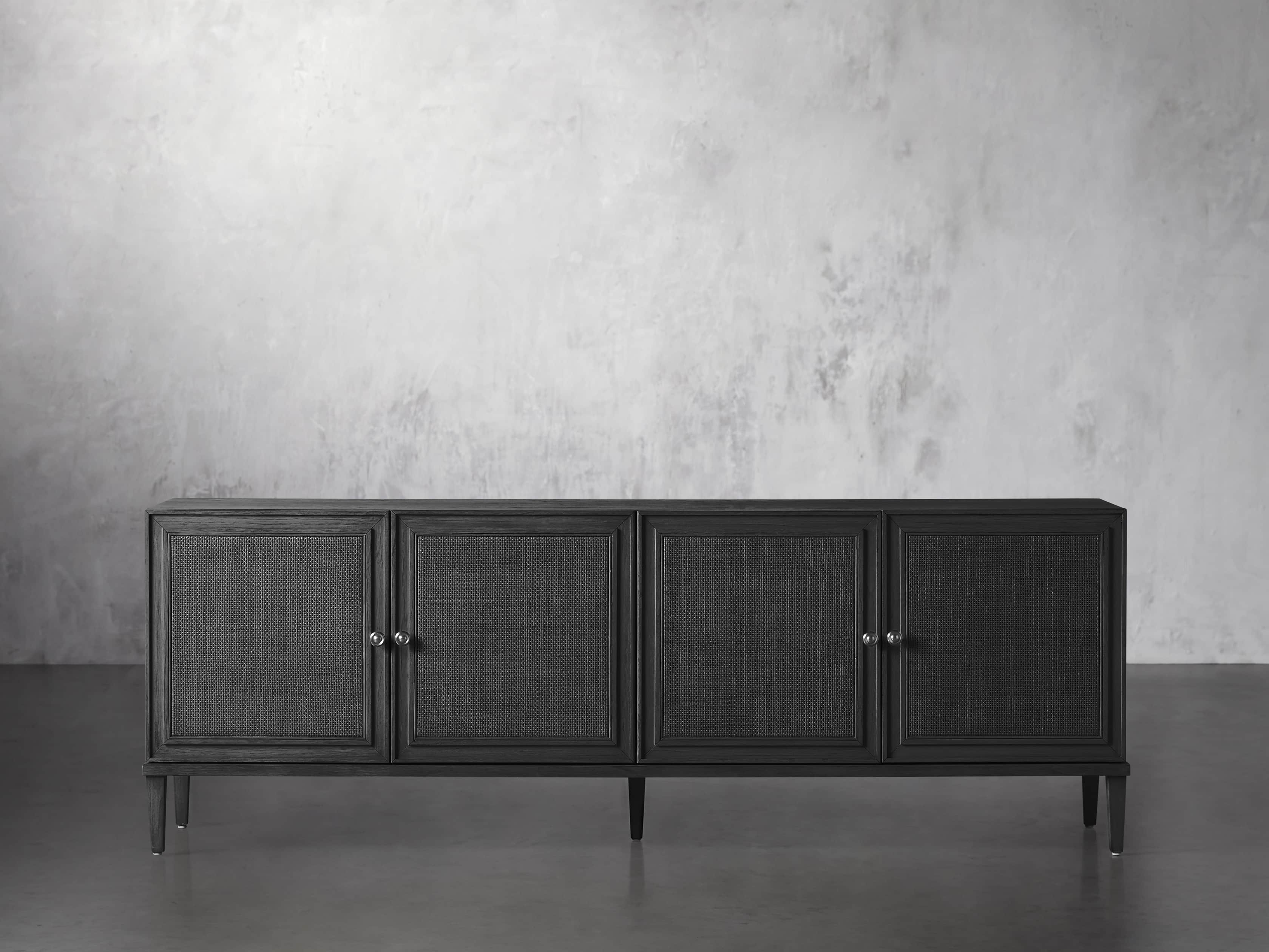 Pearson Cane Media Console | Arhaus
