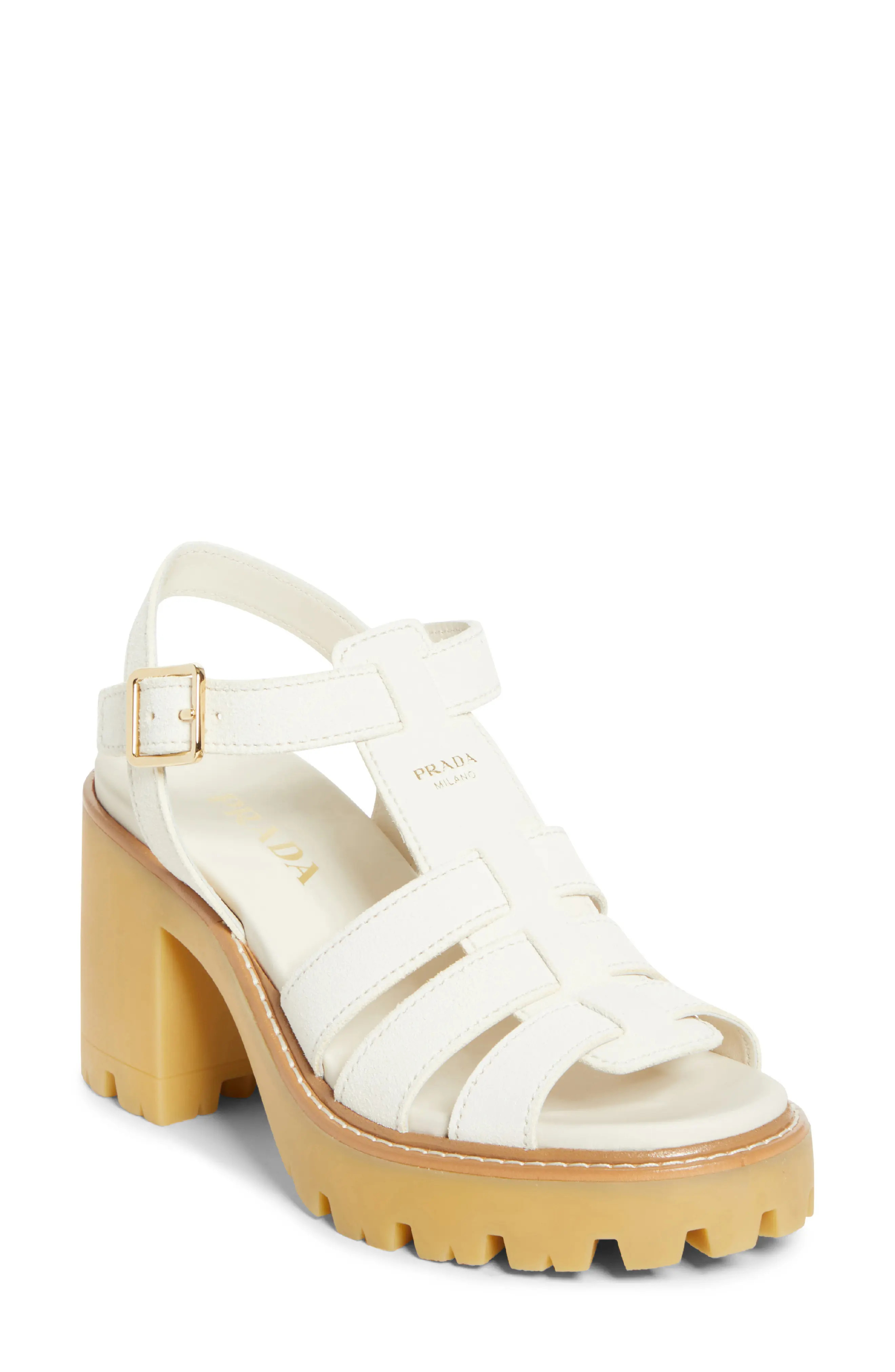 Prada Stride Platform Sandal (Women) | Nordstrom | Nordstrom