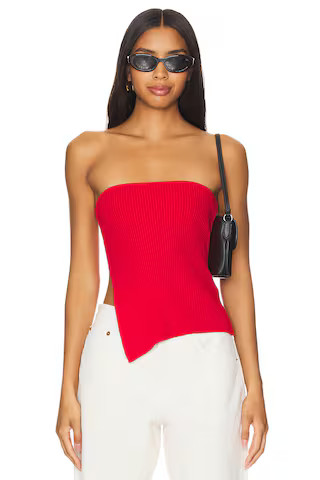 SNDYS x REVOLVE Novalie Top in Cherry Red from Revolve.com | Revolve Clothing (Global)