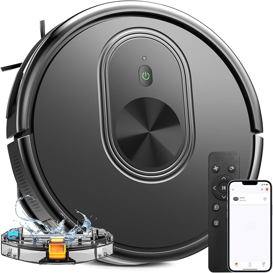 Robot Vacuum and Mop Combo, 3 in 1 Mopping Robotic Vacuum with Schedule, App/Bluetooth/Alexa, 160... | Amazon (US)