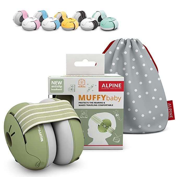 Alpine Muffy Baby Ear Protection for Babies and Toddlers up to 36 Months - CE & ANSI Certified - ... | Amazon (US)
